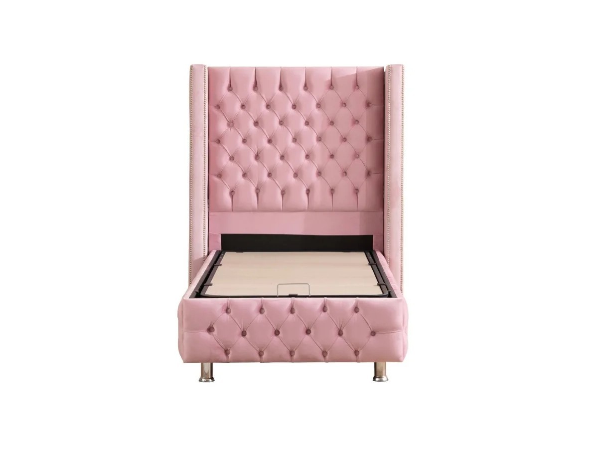 LIT COFFRE CLOUTE ENFANT