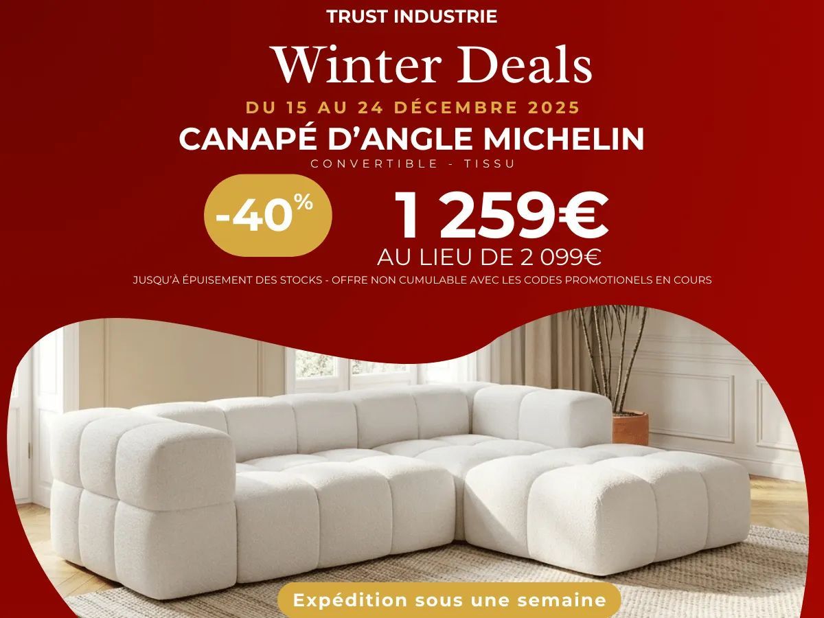 CANAPÉ D'ANGLE MICHELIN