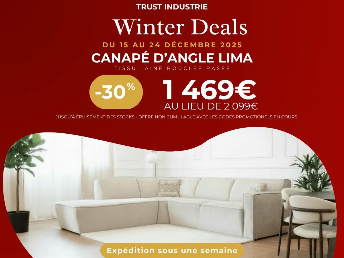CANAPÉ D'ANGLE LIMA