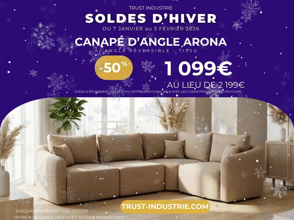 CANAPÉ D'ANGLE ARONA