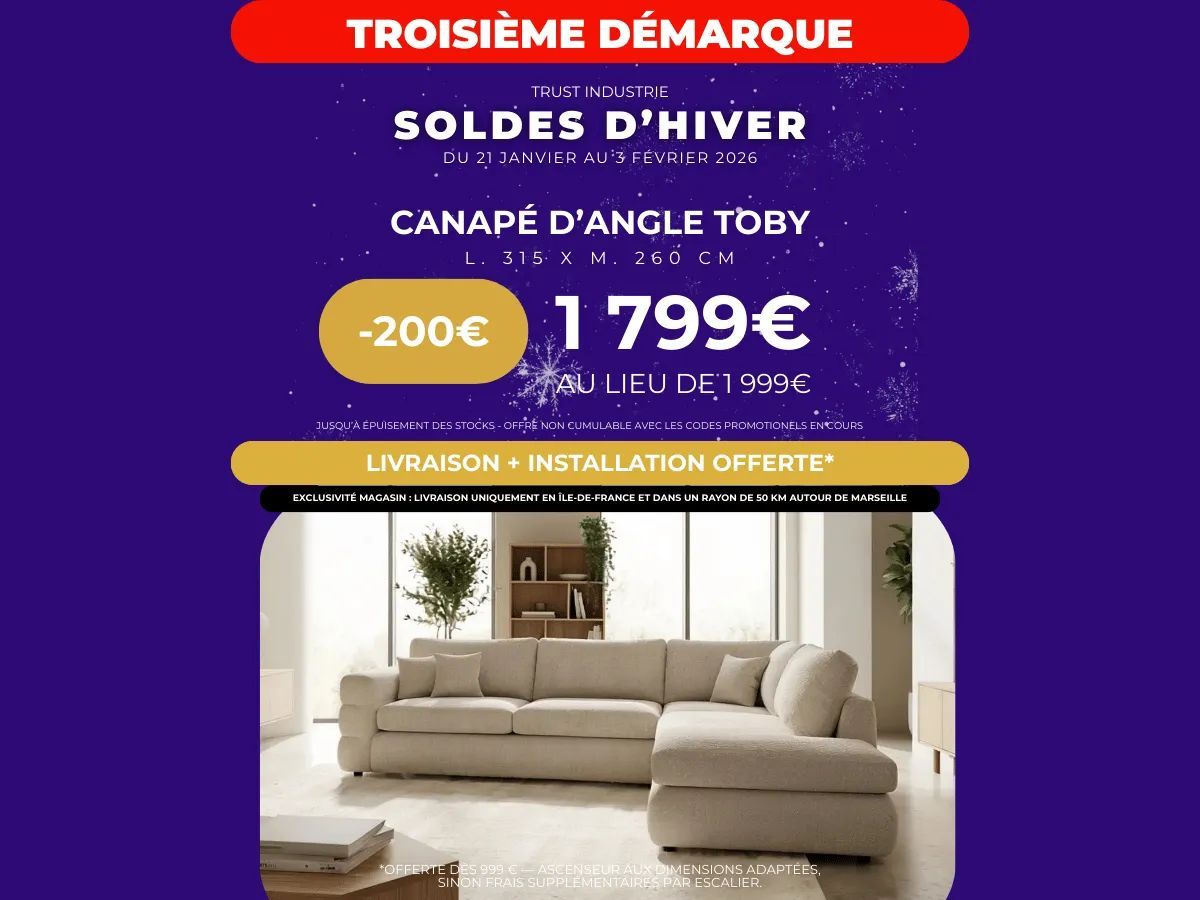 CANAPÉ D'ANGLE TOBY