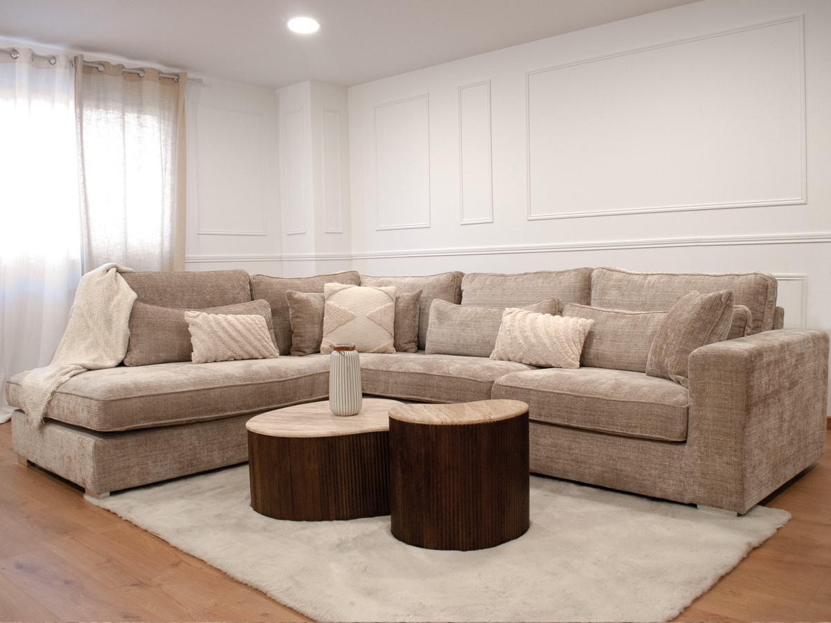 CANAPÉ D'ANGLE MARBELLA  BABY