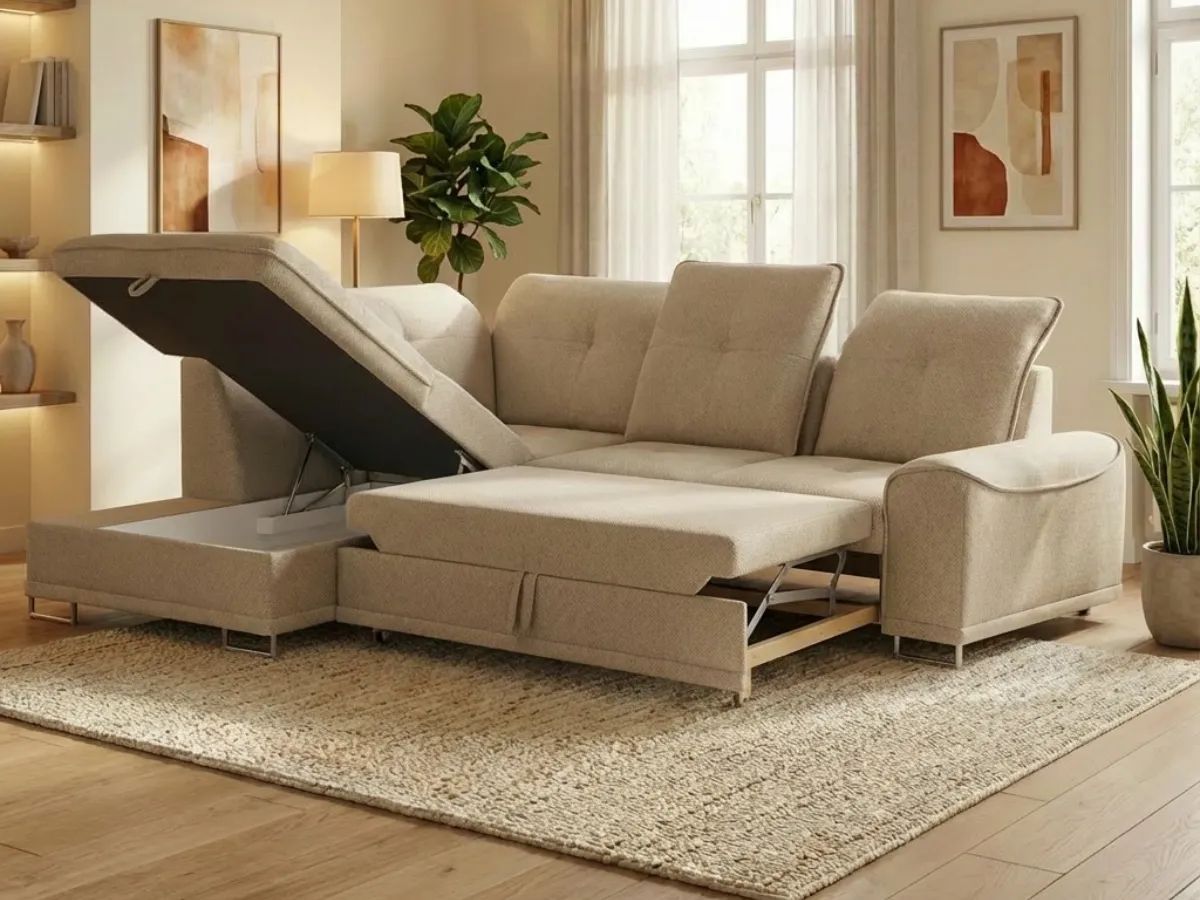 CANAPÉ CONVERTIBLE BOSS L