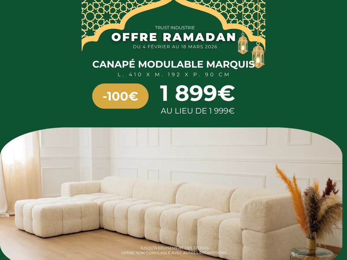 CANAPÉ MODULABLE MARQUIS