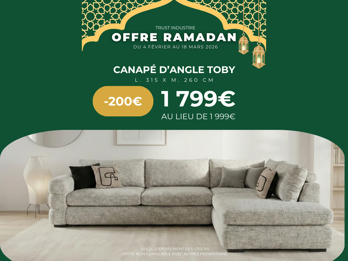 CANAPÉ D'ANGLE TOBY