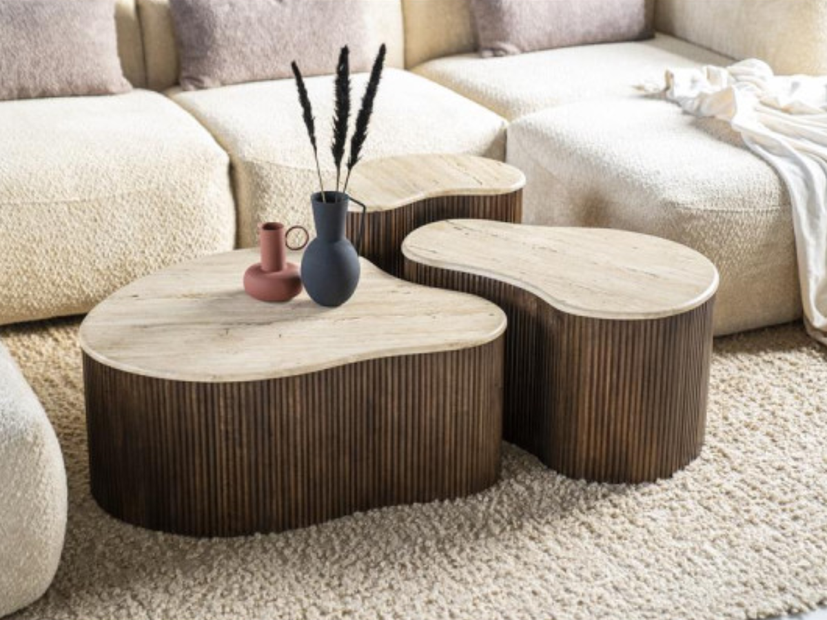 TABLE BASSE ENSEMBLE MARI