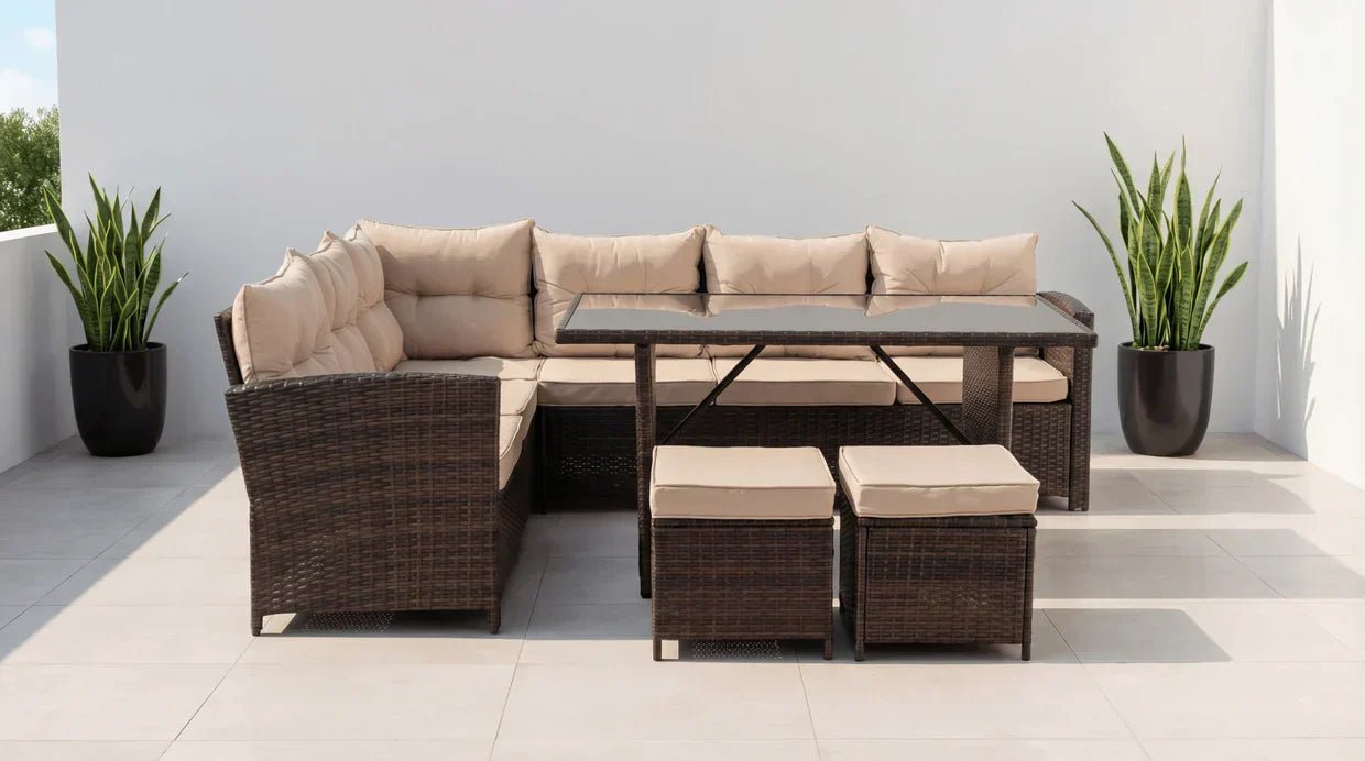 Comment choisir son salon de jardin modulables pour aménager son extérieur ? - TRUST INDUSTRIE