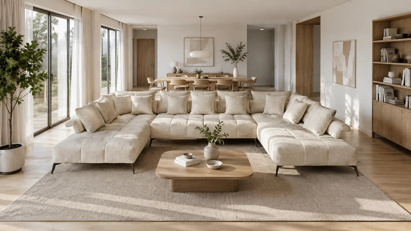 Quel canapé choisir pour un grand salon ?