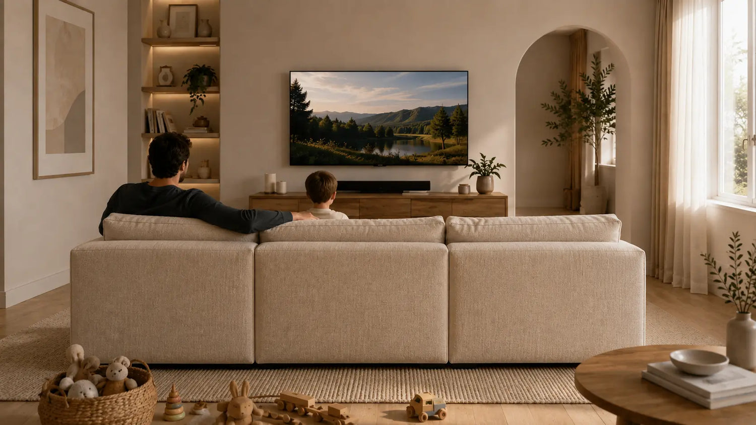 Quel tissu de canapé choisir avec des enfants ?