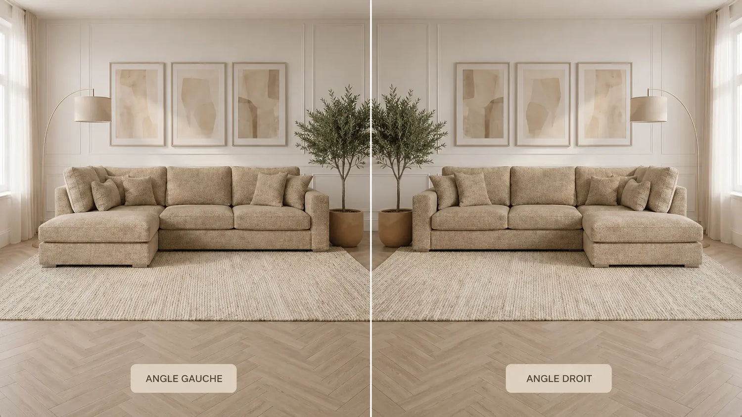 Canapé angle droit ou angle gauche : comment ne pas se tromper ?