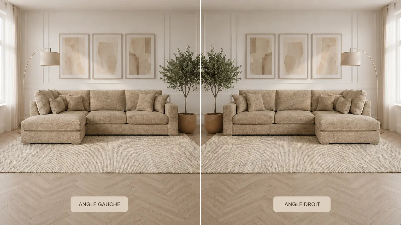 Canapé angle droit ou angle gauche : comment ne pas se tromper ?