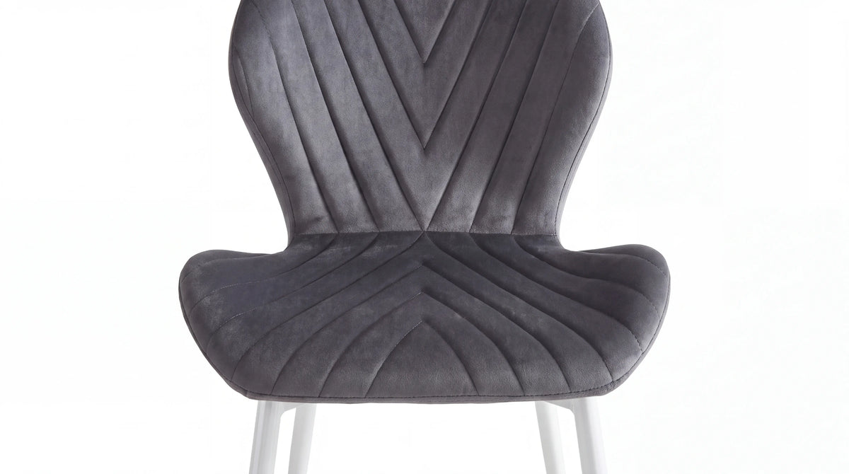  Assise Gris - Pied Chrome