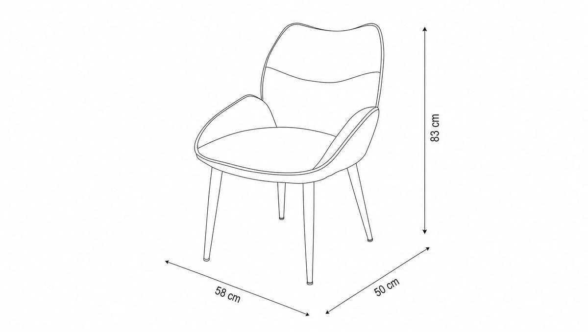 Pied Chrome - Assise Gris