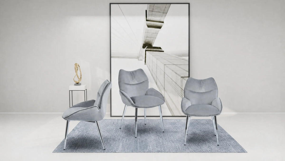 Pied Chrome - Assise Gris