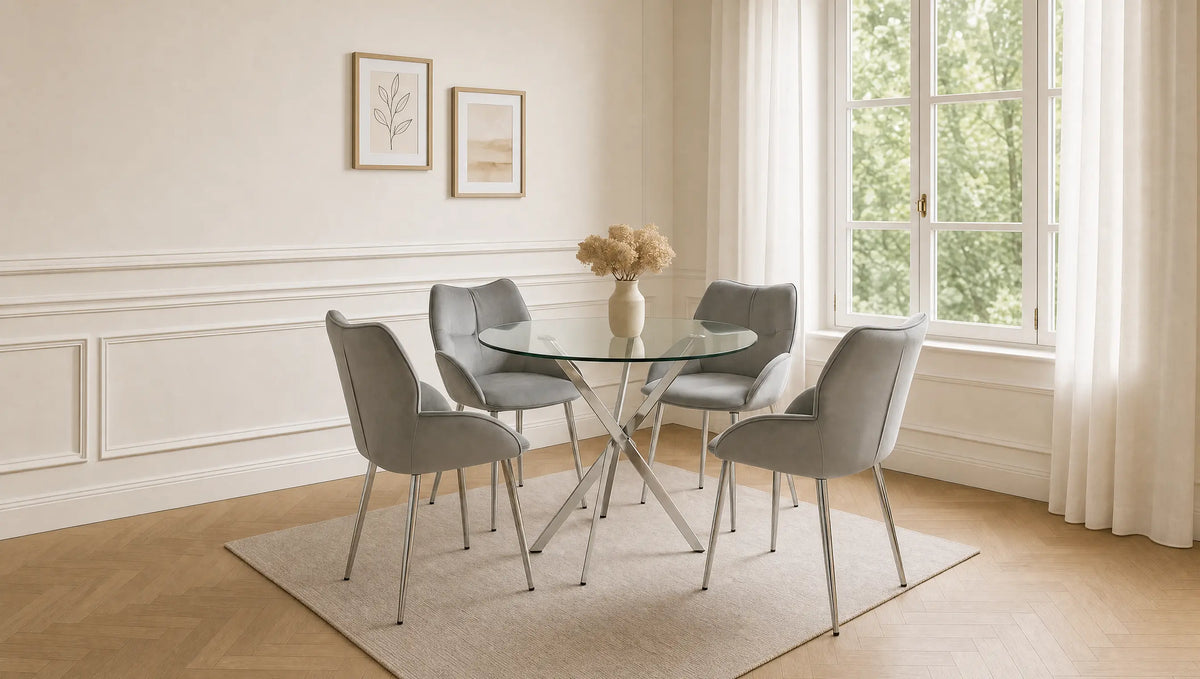 Pied Chrome - Assise Gris