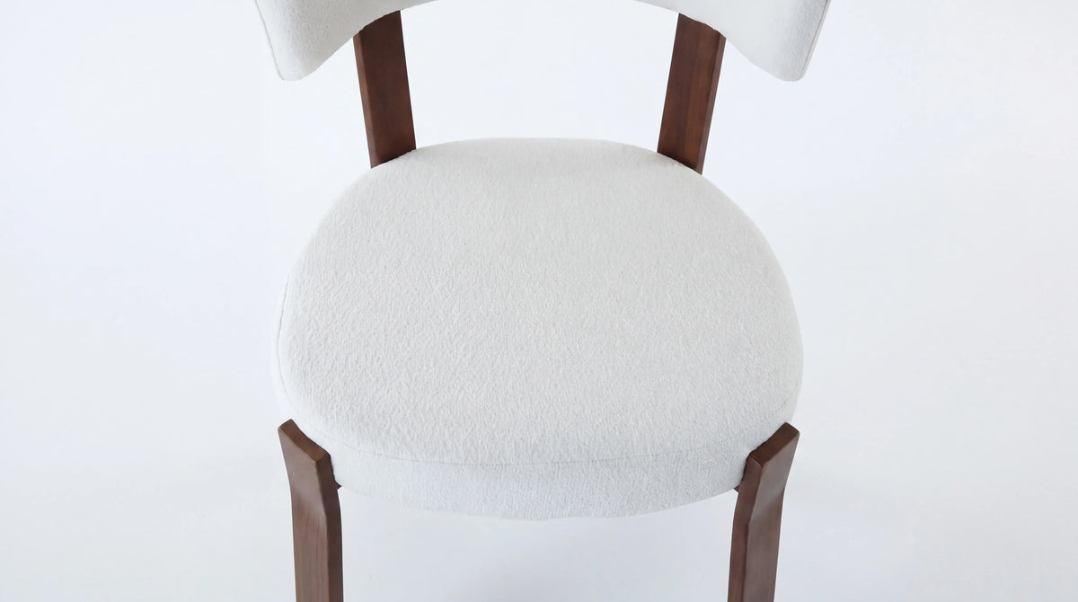 Lot de 2 chaises de salle à manger modernes NORDIK MARBELLA - Assise Beige 