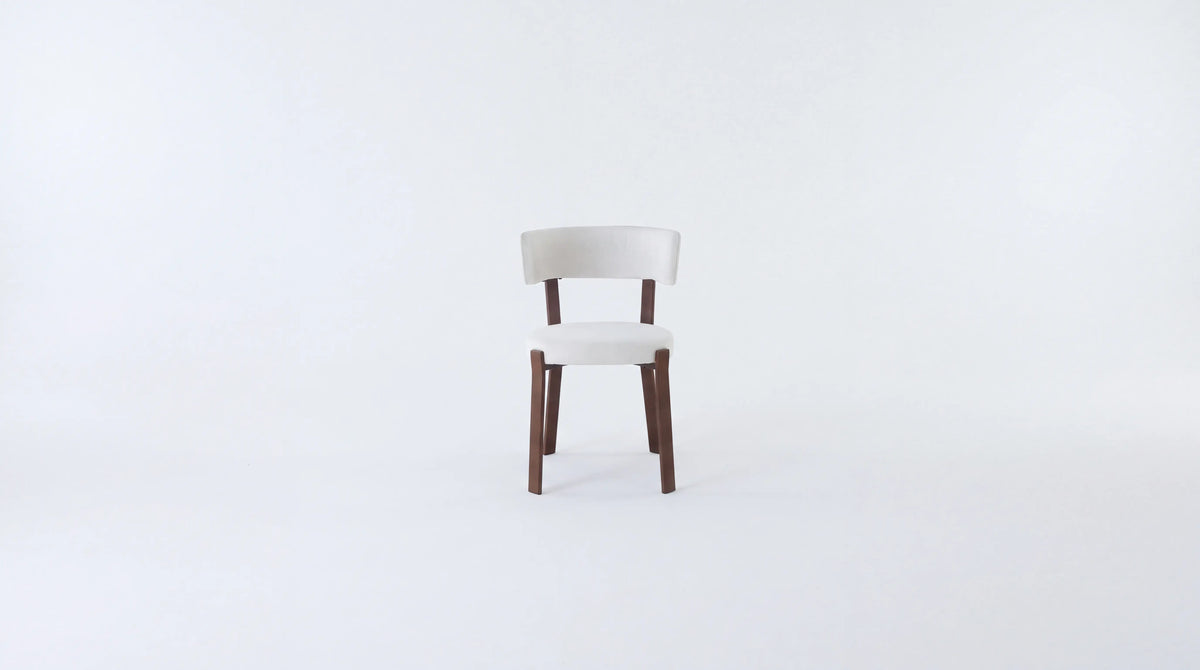 Lot de 2 chaises de salle à manger modernes NORDIK MARBELLA - Assise Beige 