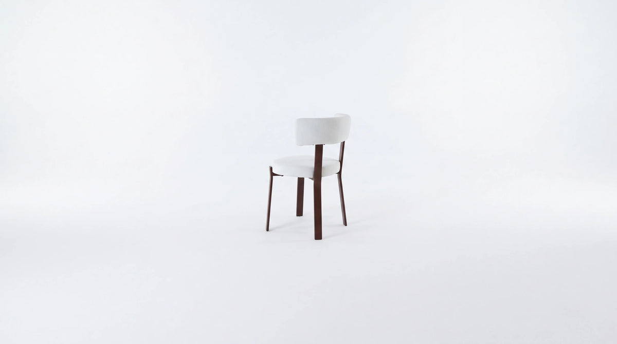 Lot de 2 chaises de salle à manger modernes NORDIK MARBELLA - Assise Beige 