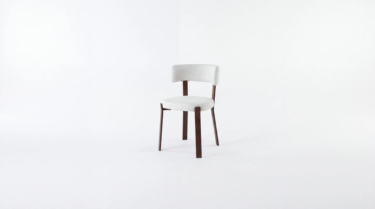 Lot de 2 chaises de salle à manger modernes NORDIK MARBELLA - Assise Beige 
