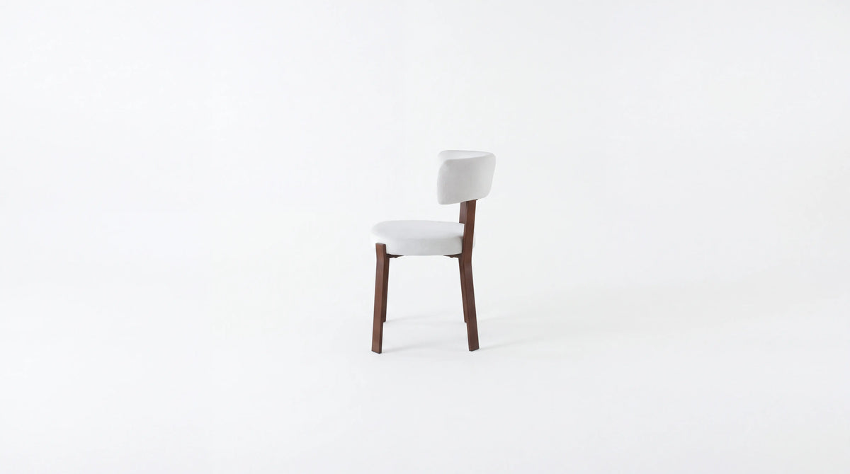 Lot de 2 chaises de salle à manger modernes NORDIK MARBELLA - Assise Beige 