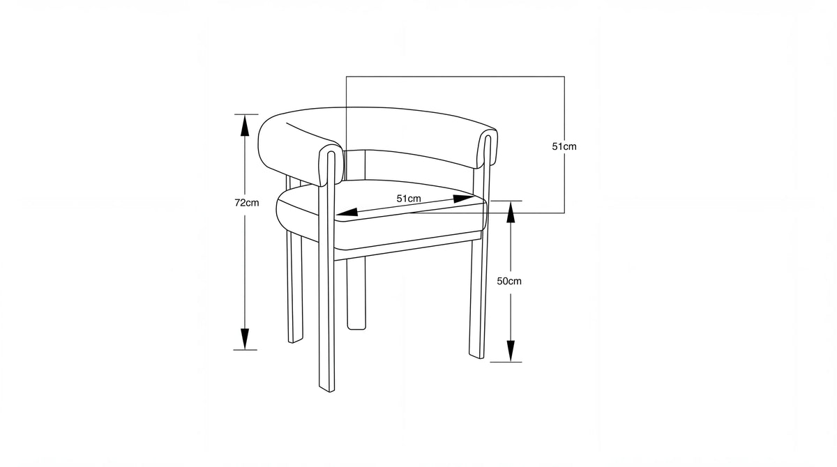 Lot de 2 chaises de salle à manger modernes VAIANA VELOURS - Pied Bois clair