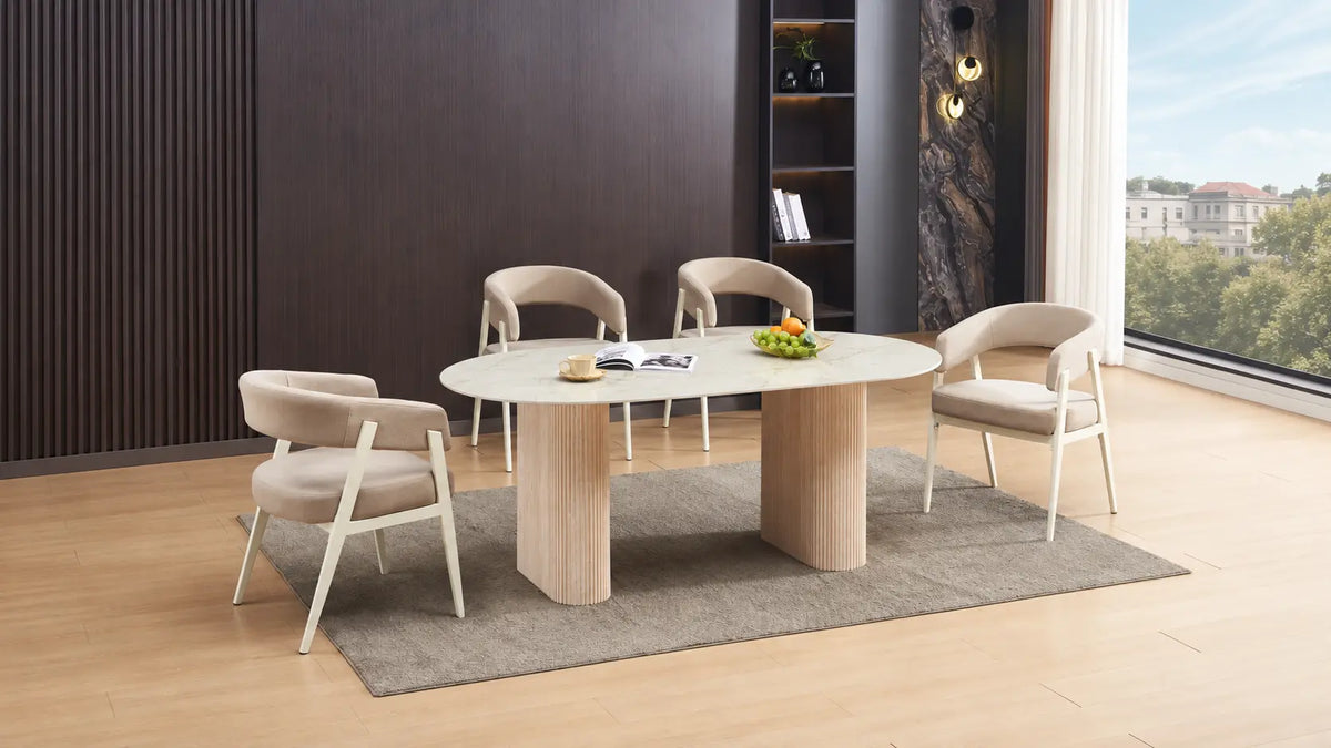 Assise Moka - Pied Beige