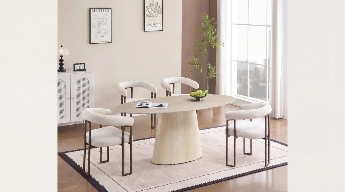 Assise Beige - Pied Bois noyer 