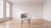 Lot de 2 chaise YUKI design en tissu