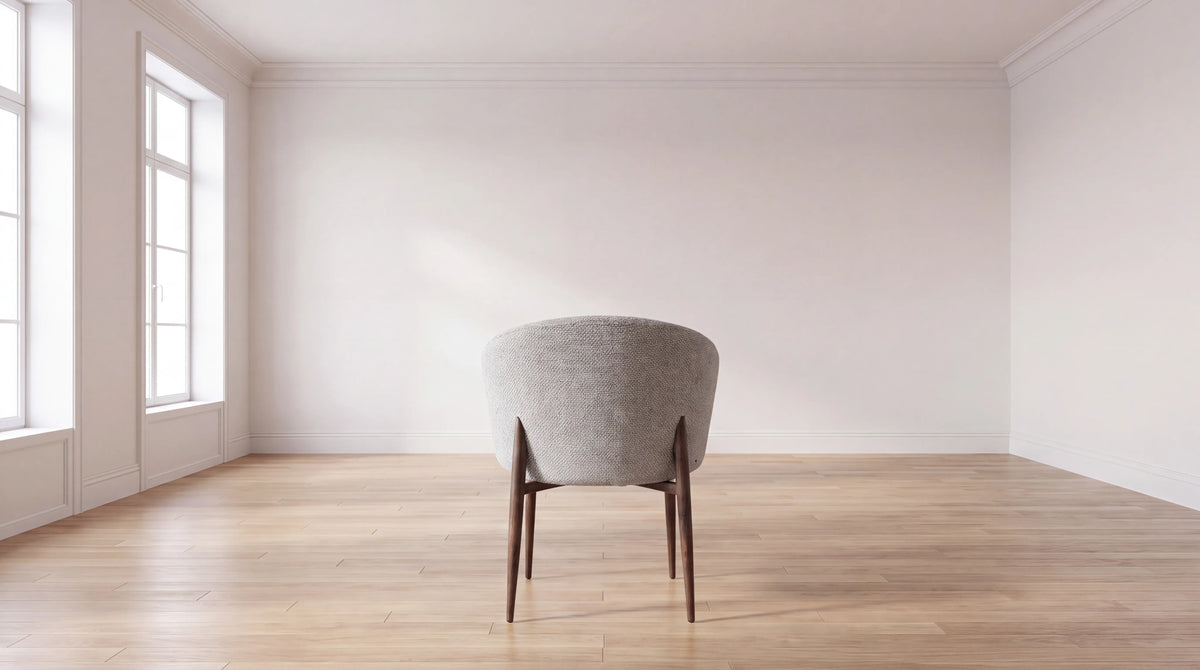 Lot de 2 chaise YUKI design en tissu