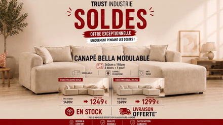 Canapé modulable BELLA