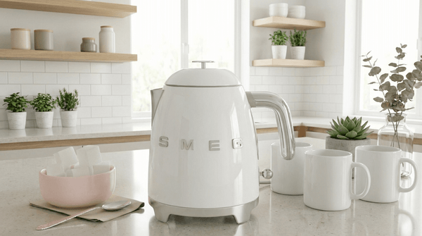 Bouilloire SMEG - TRUST INDUSTRIE - blanc - 