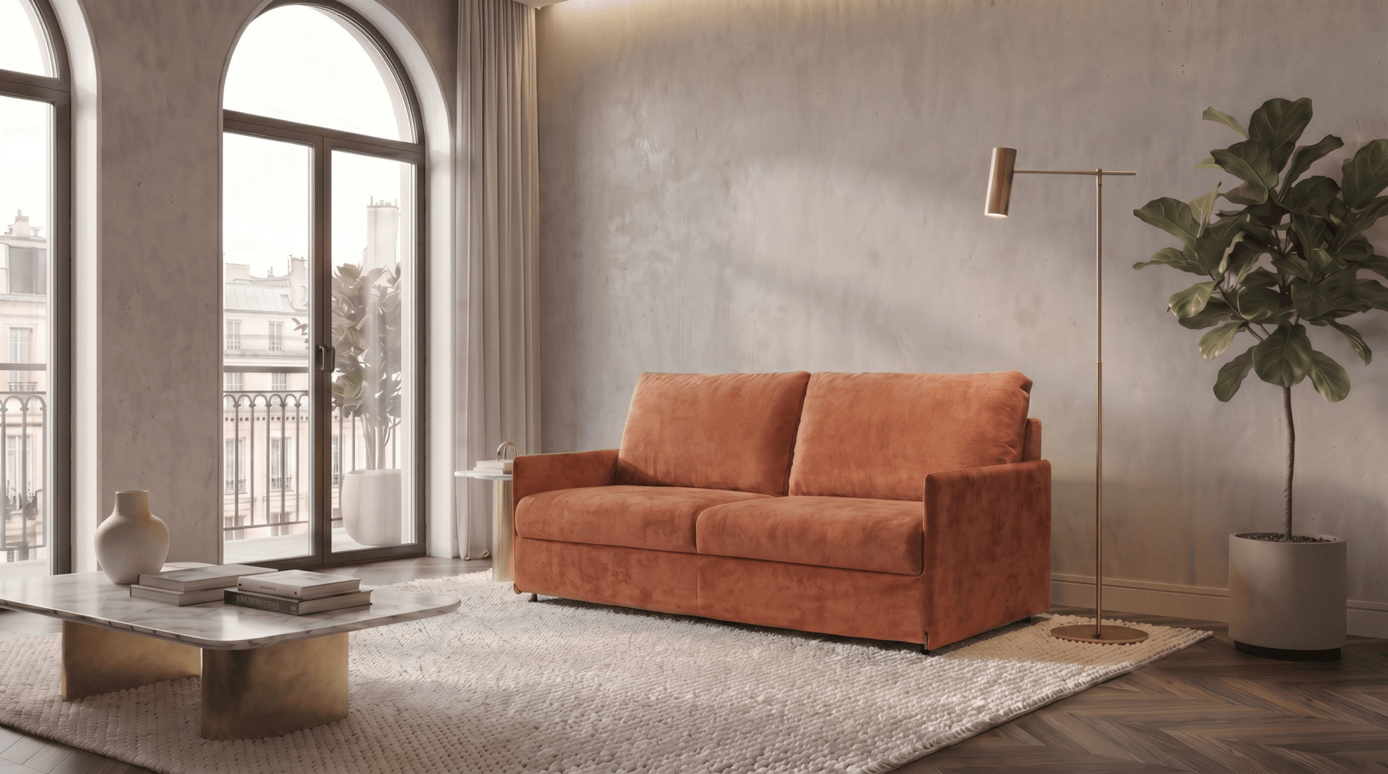 Canapé convertible COSMOS - TRUST INDUSTRIE - 