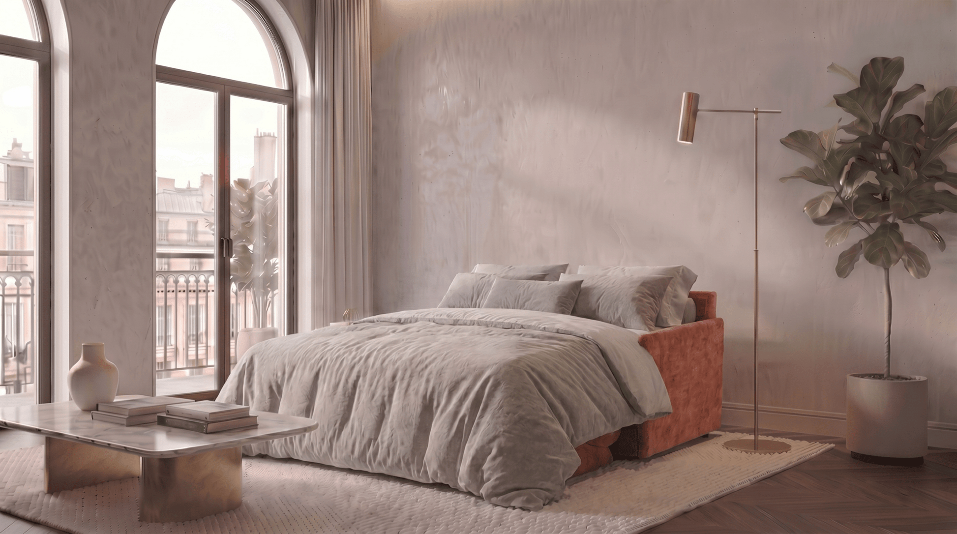 Canapé convertible COSMOS - TRUST INDUSTRIE - 