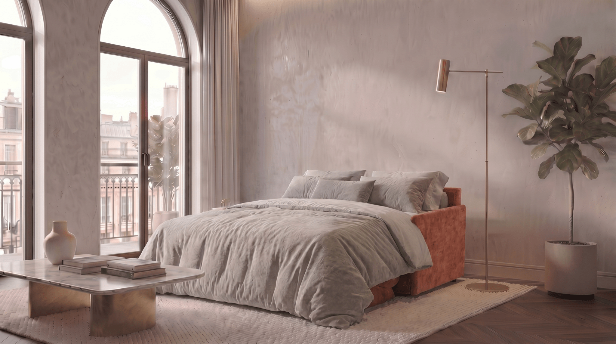 Canapé convertible COSMOS - TRUST INDUSTRIE - 