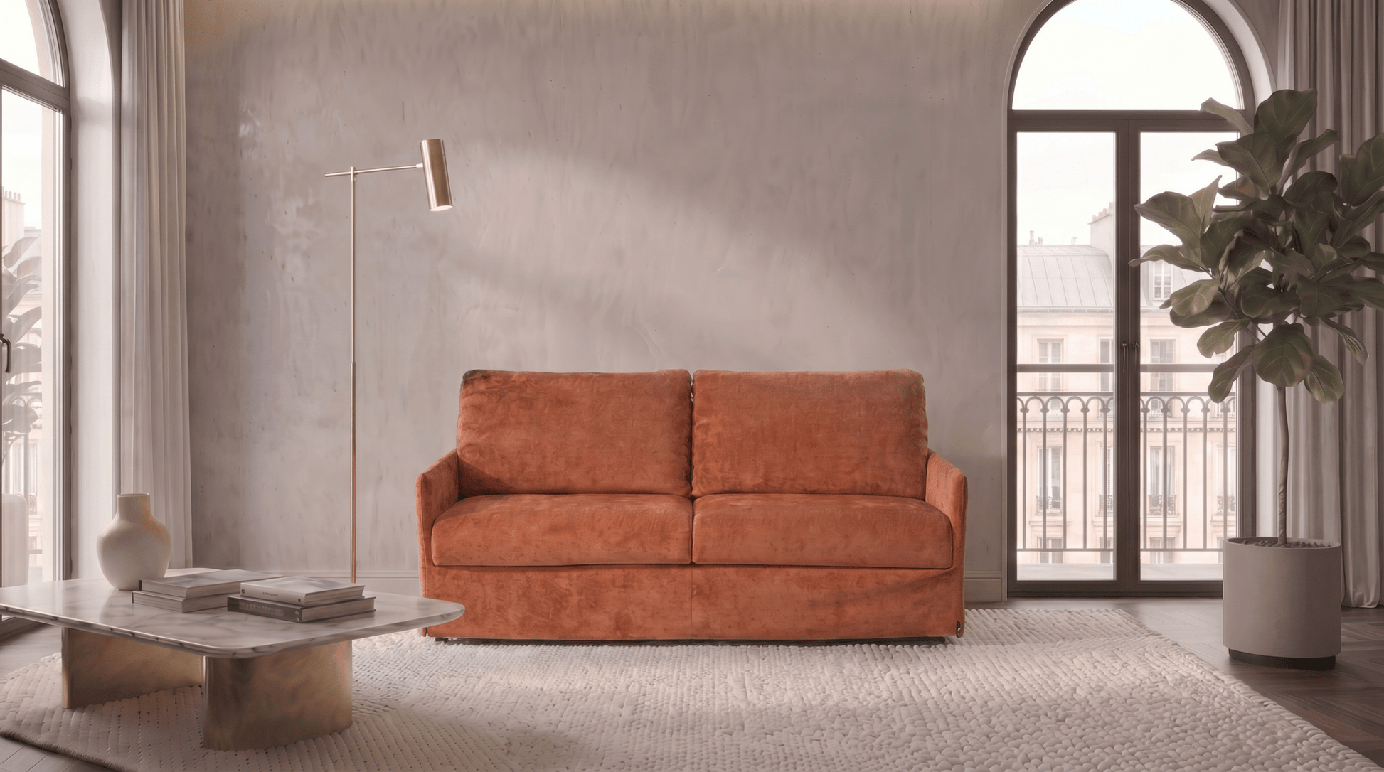 Canapé convertible COSMOS - TRUST INDUSTRIE - 
