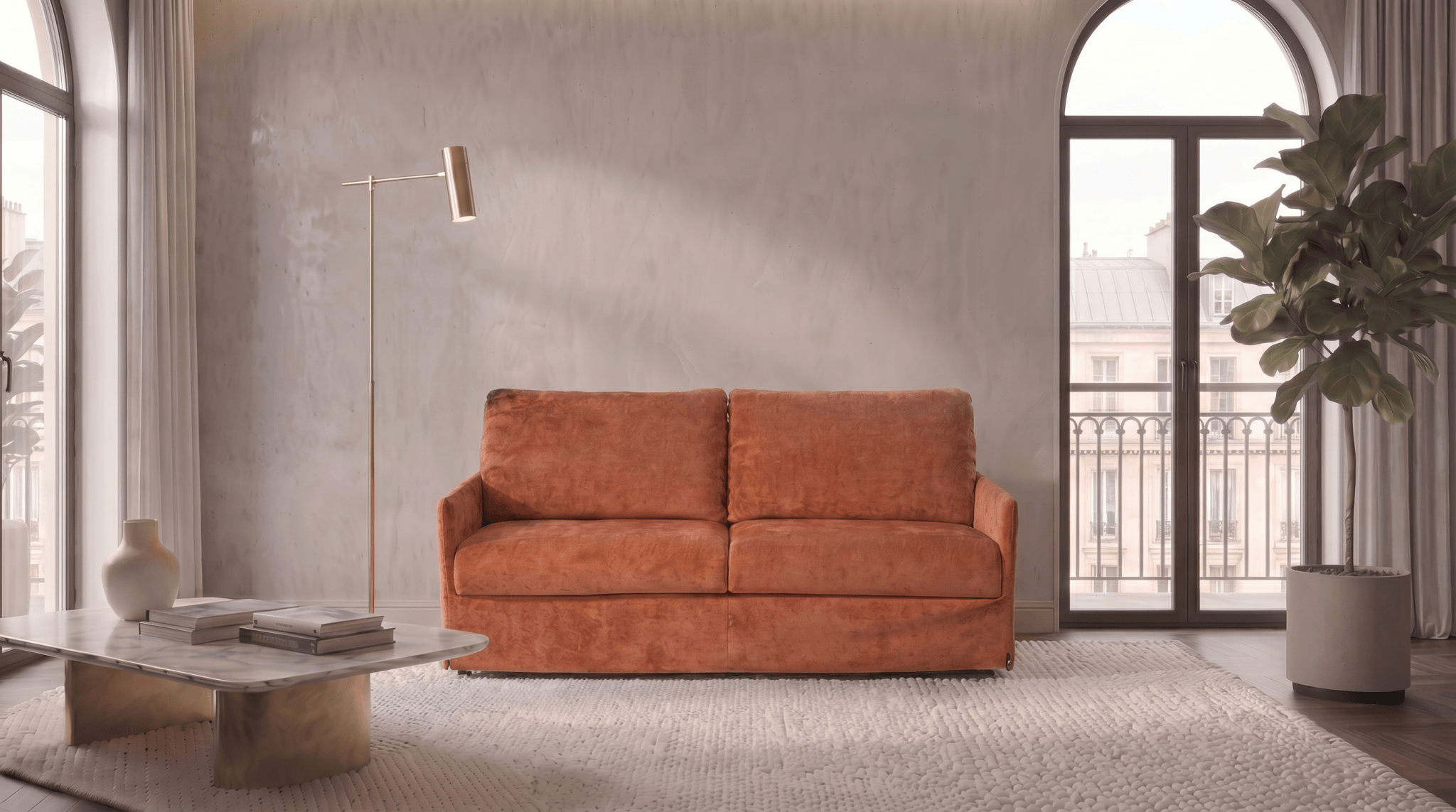 Canapé convertible COSMOS - TRUST INDUSTRIE - 