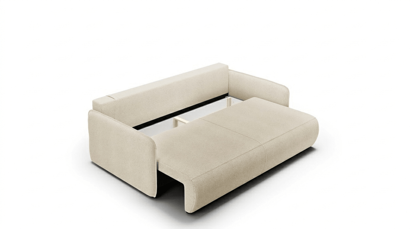 Canapé convertible FOREST - TRUST INDUSTRIE - Beige - 