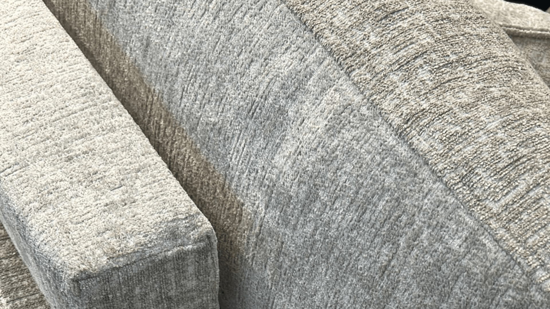 Canapé d’angle 6 places TOBIY en velours - Trust Industrie - Beige - Droit