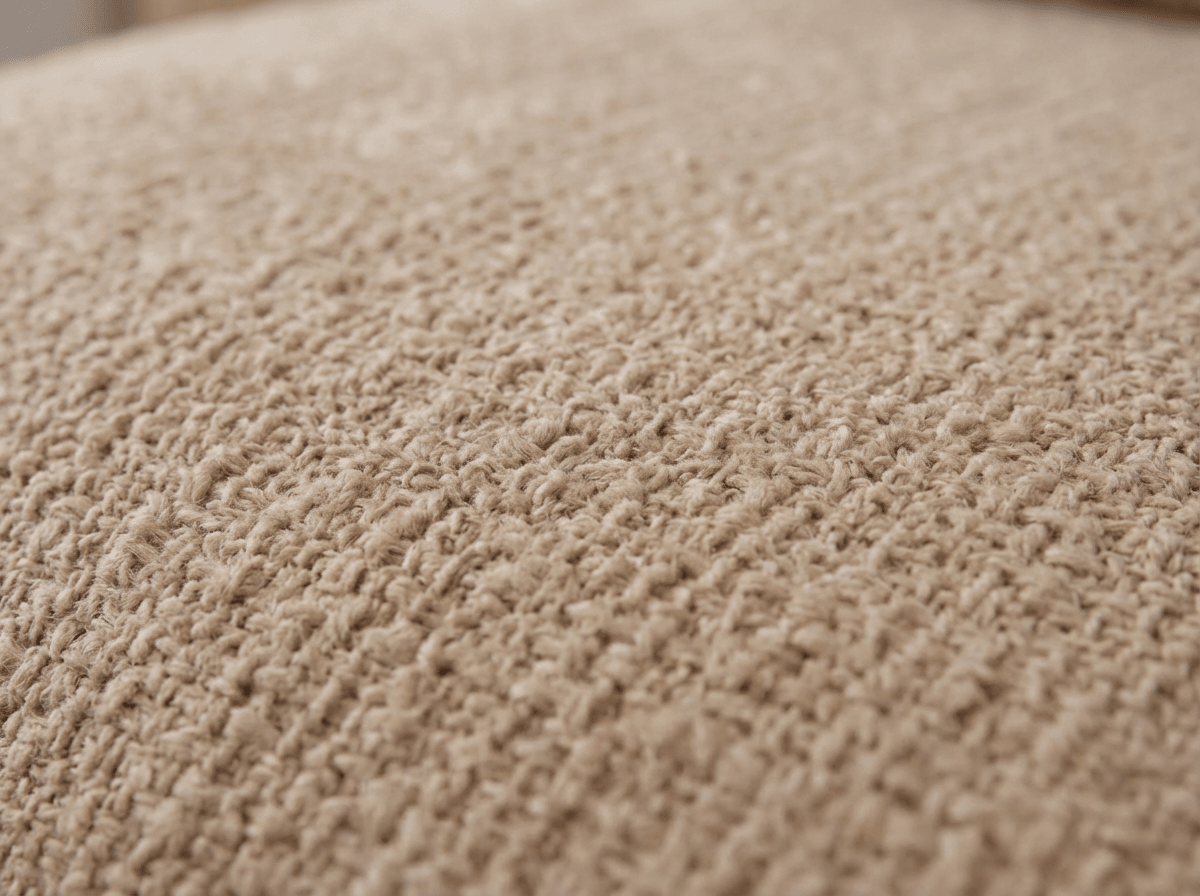 Canapé d'angle déhoussable 5 places MARBELLA en tweed - TRUST INDUSTRIE - Beige 05 - Angle droit - 