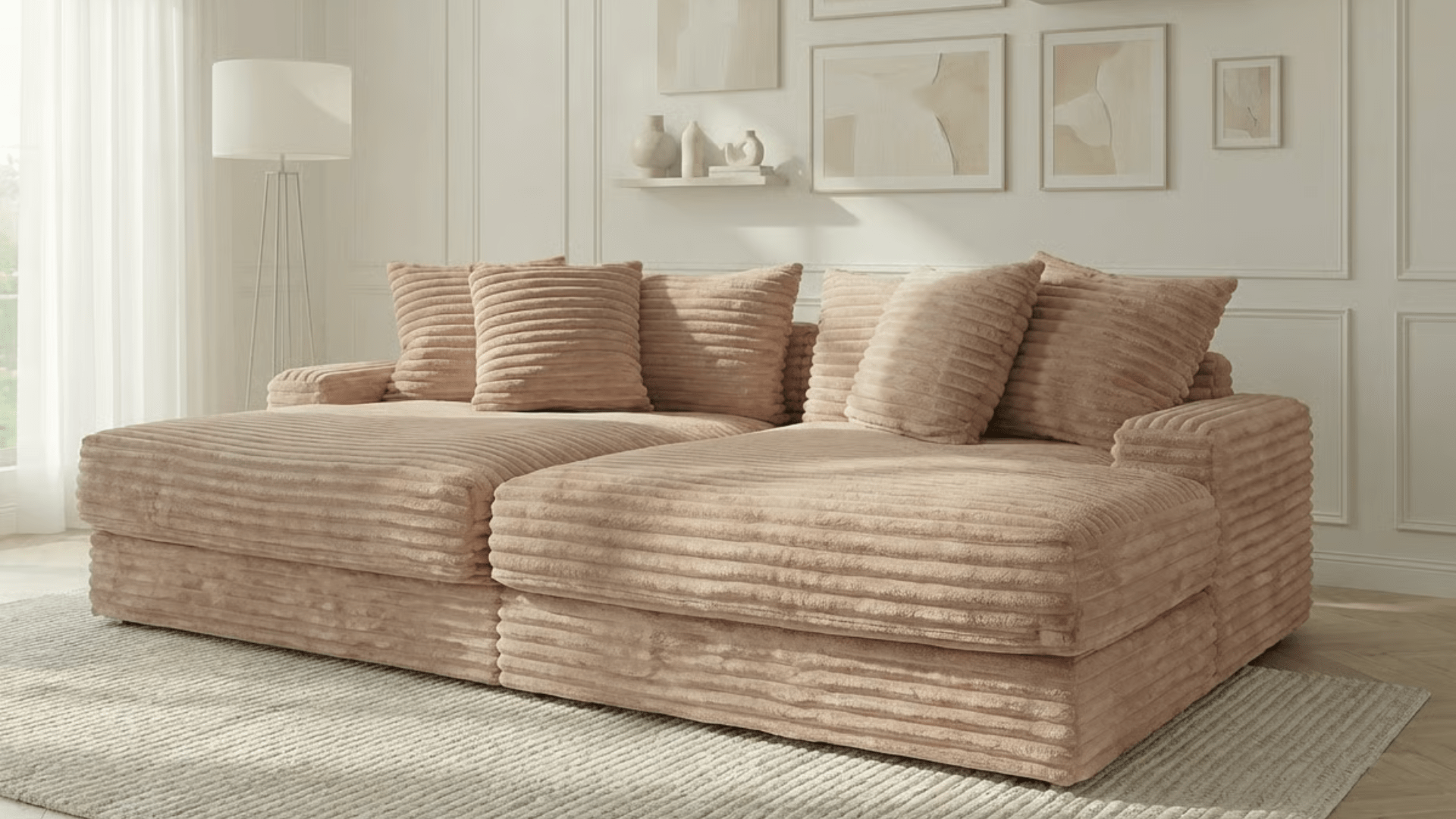 caramel / L. 250 x l. 170 cm