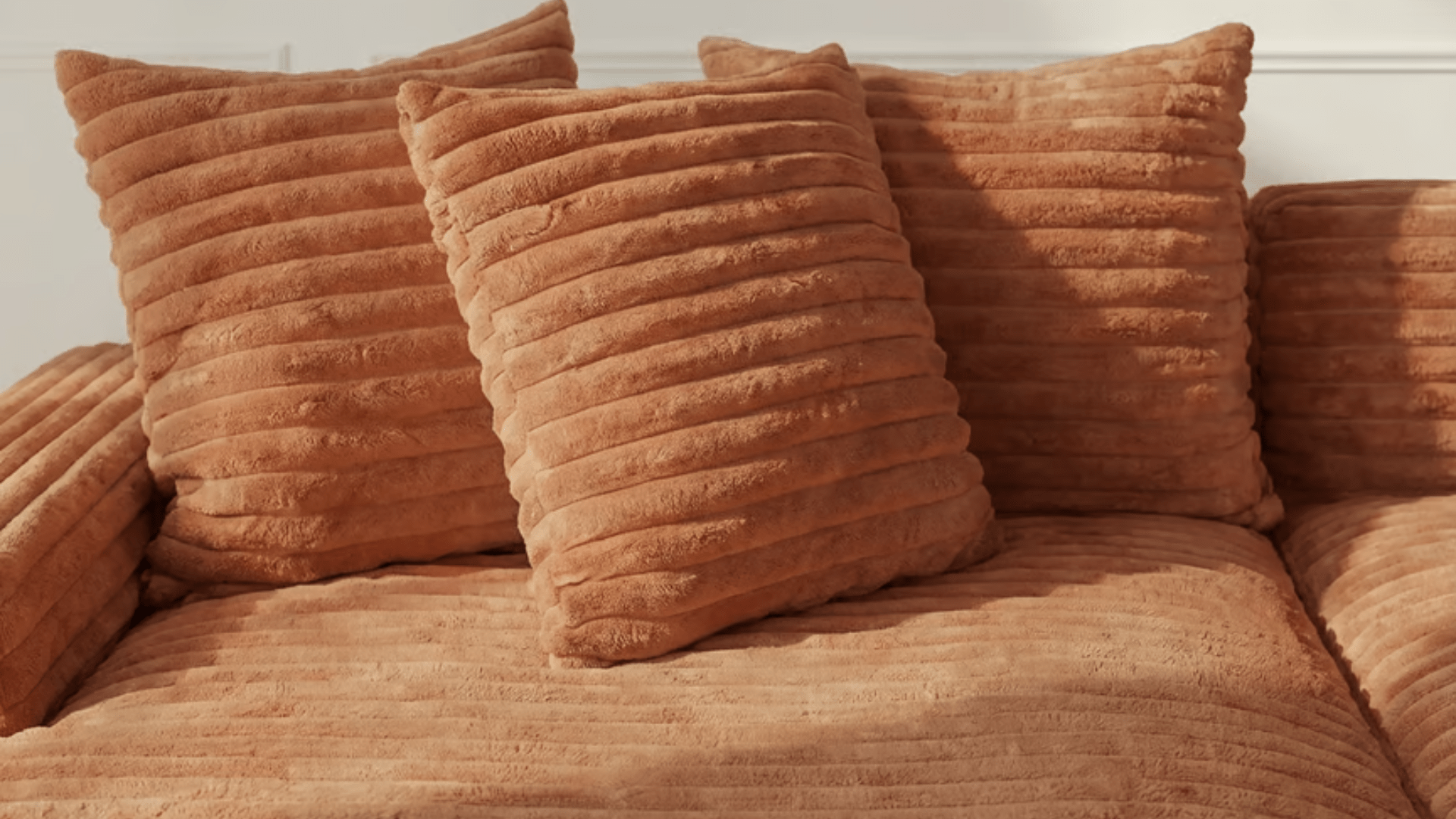 terracotta / L. 250 x l. 170 cm