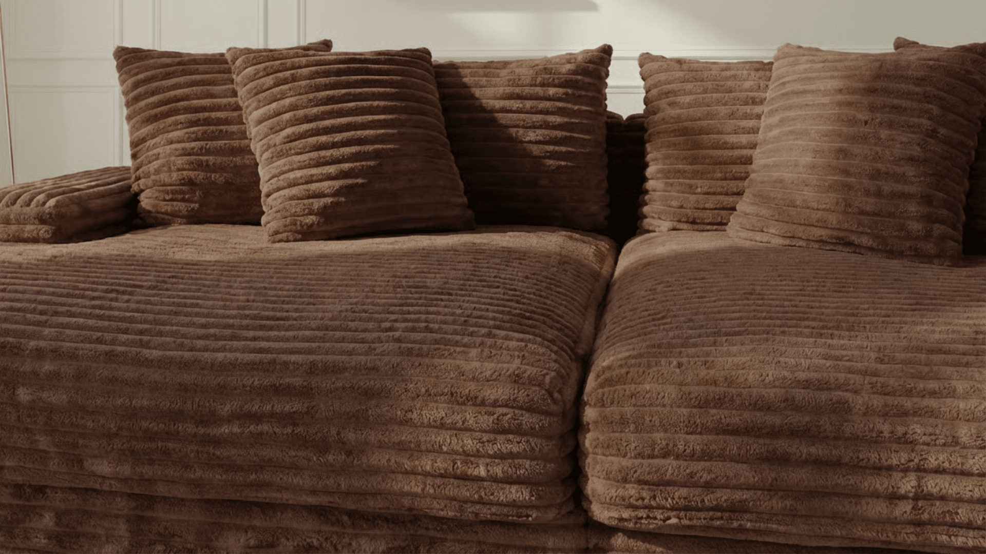 marron / L. 250 x l. 170 cm