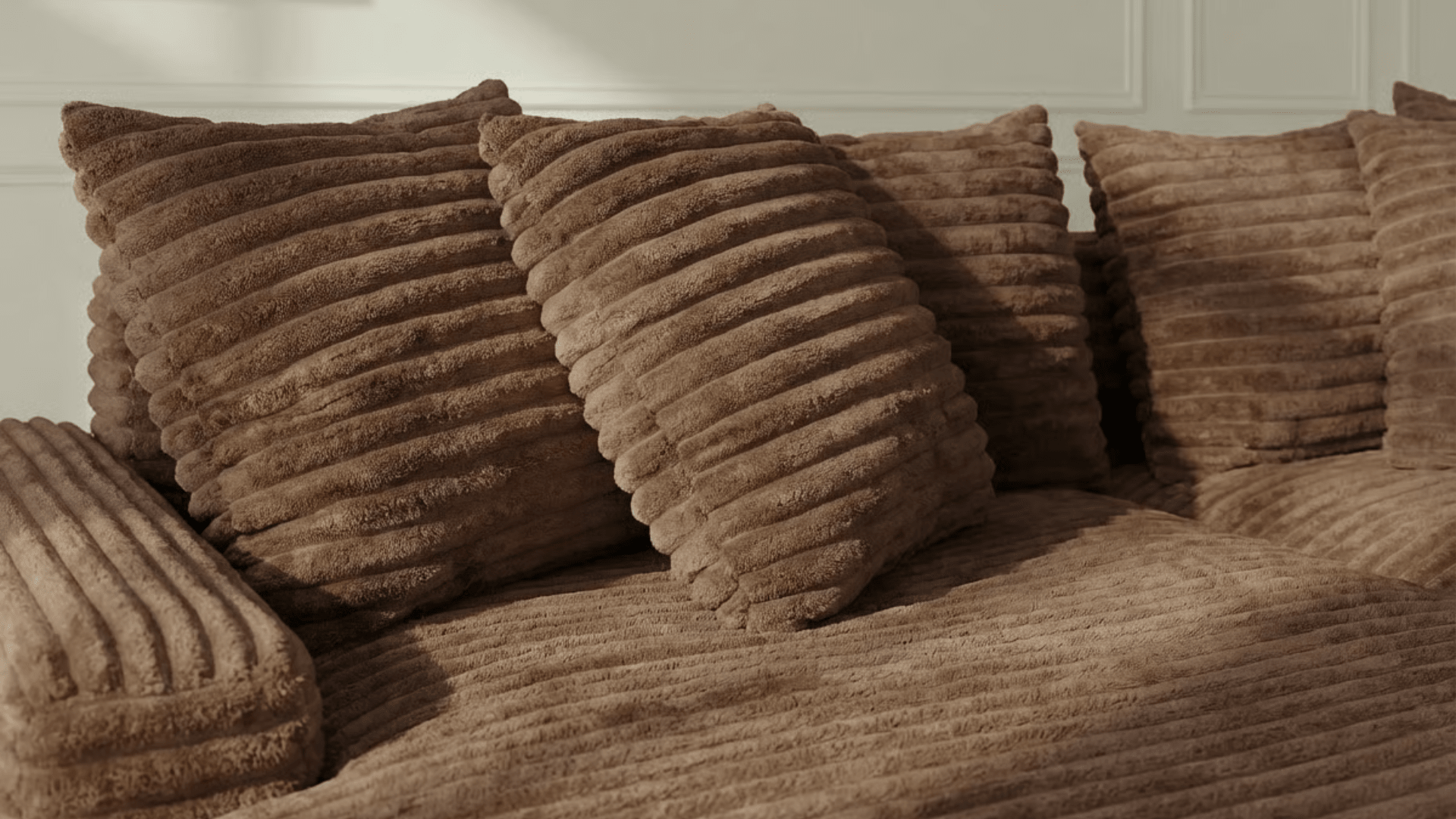 marron / L. 250 x l. 170 cm