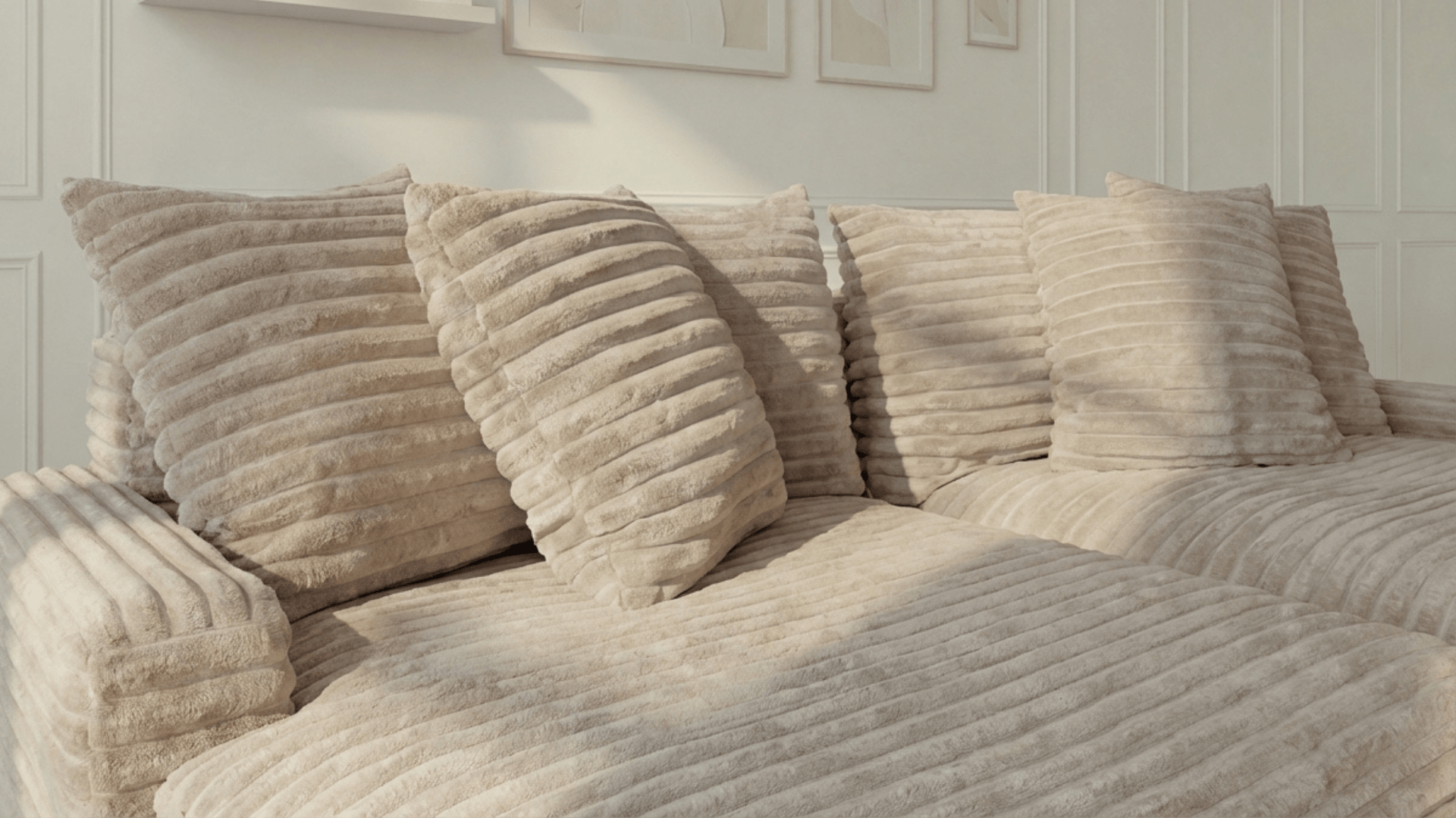 Taupe clair / L. 250 x l. 170 cm