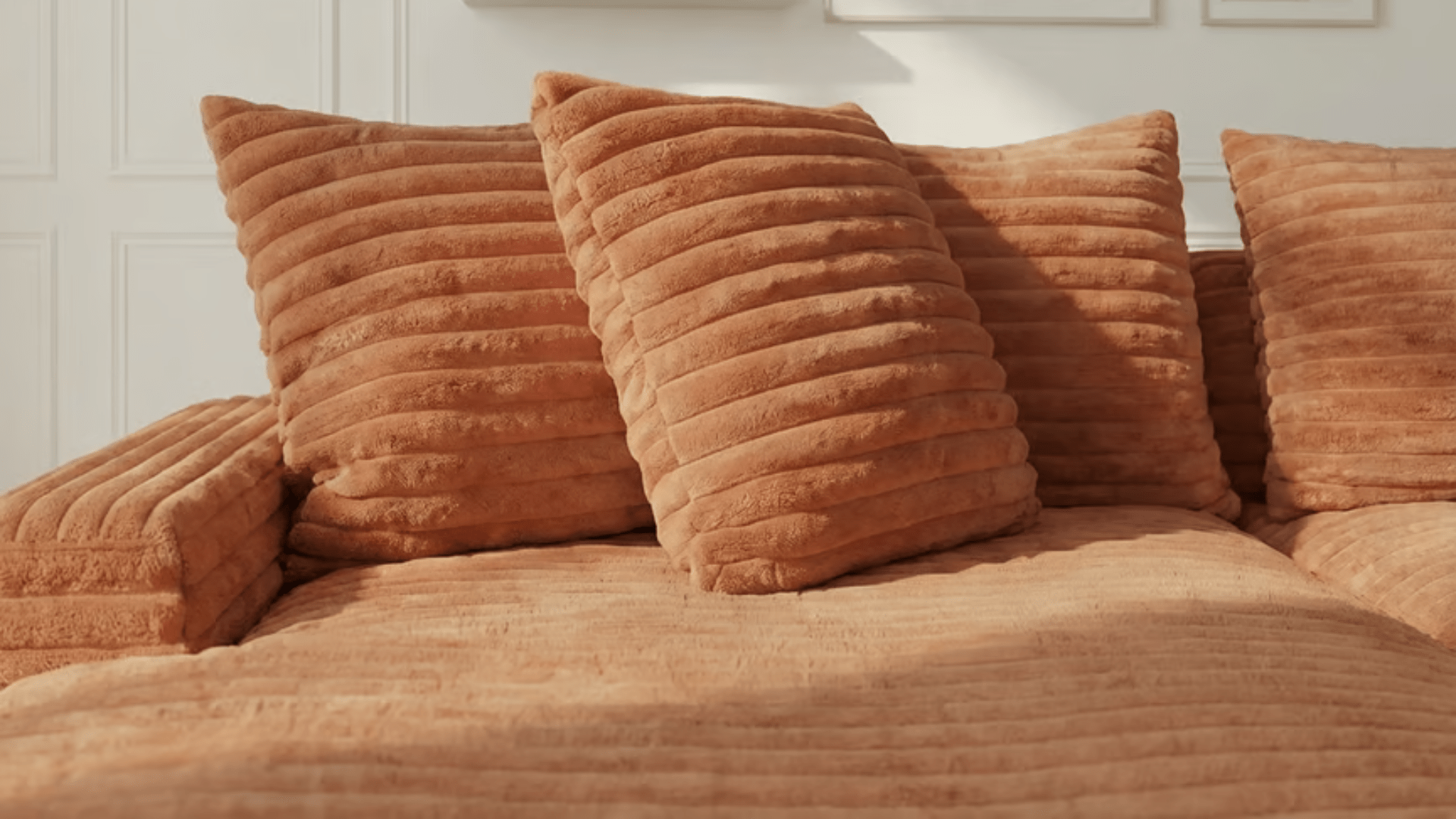 terracotta / L. 250 x l. 170 cm