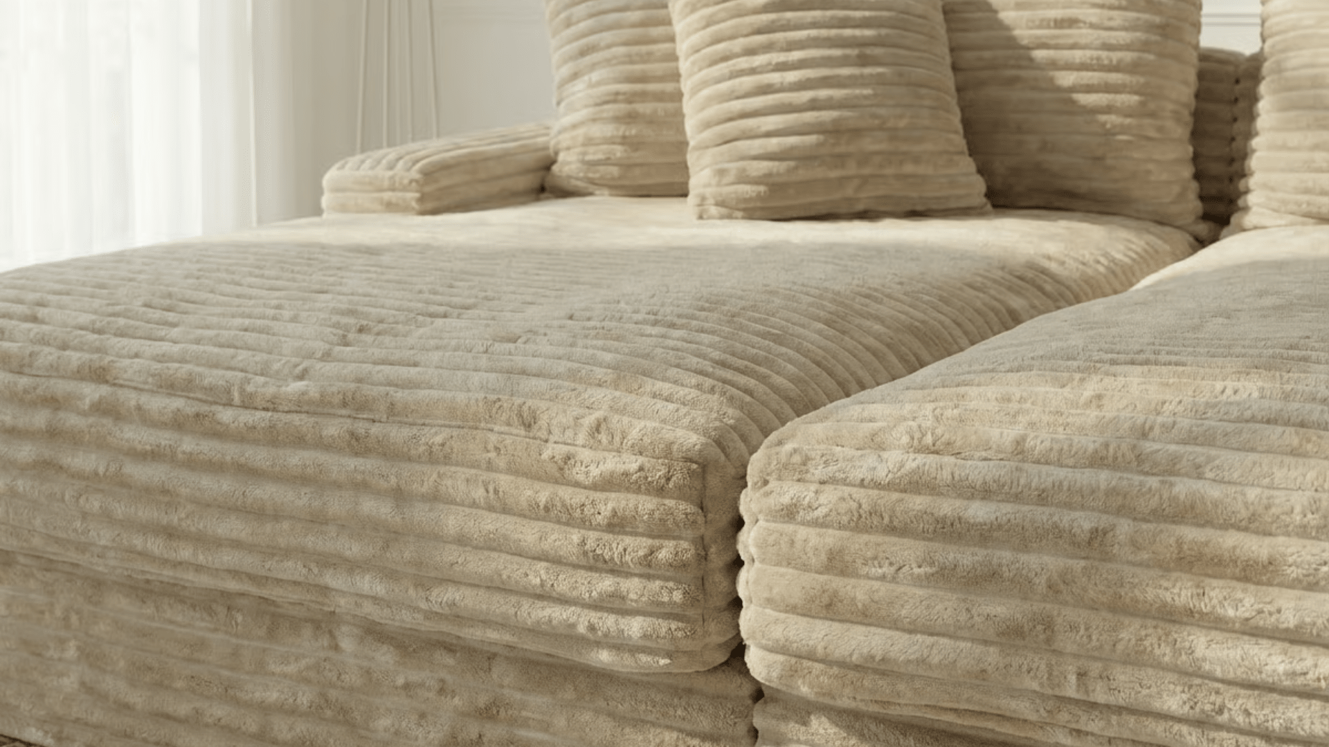 beige / L. 250 x l. 170 cm