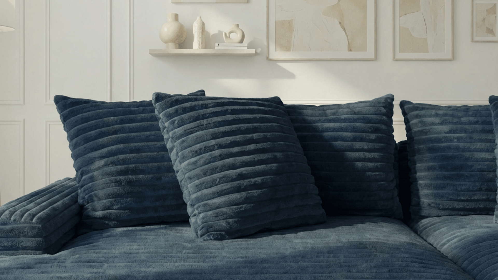 bleu / L. 250 x l. 170 cm