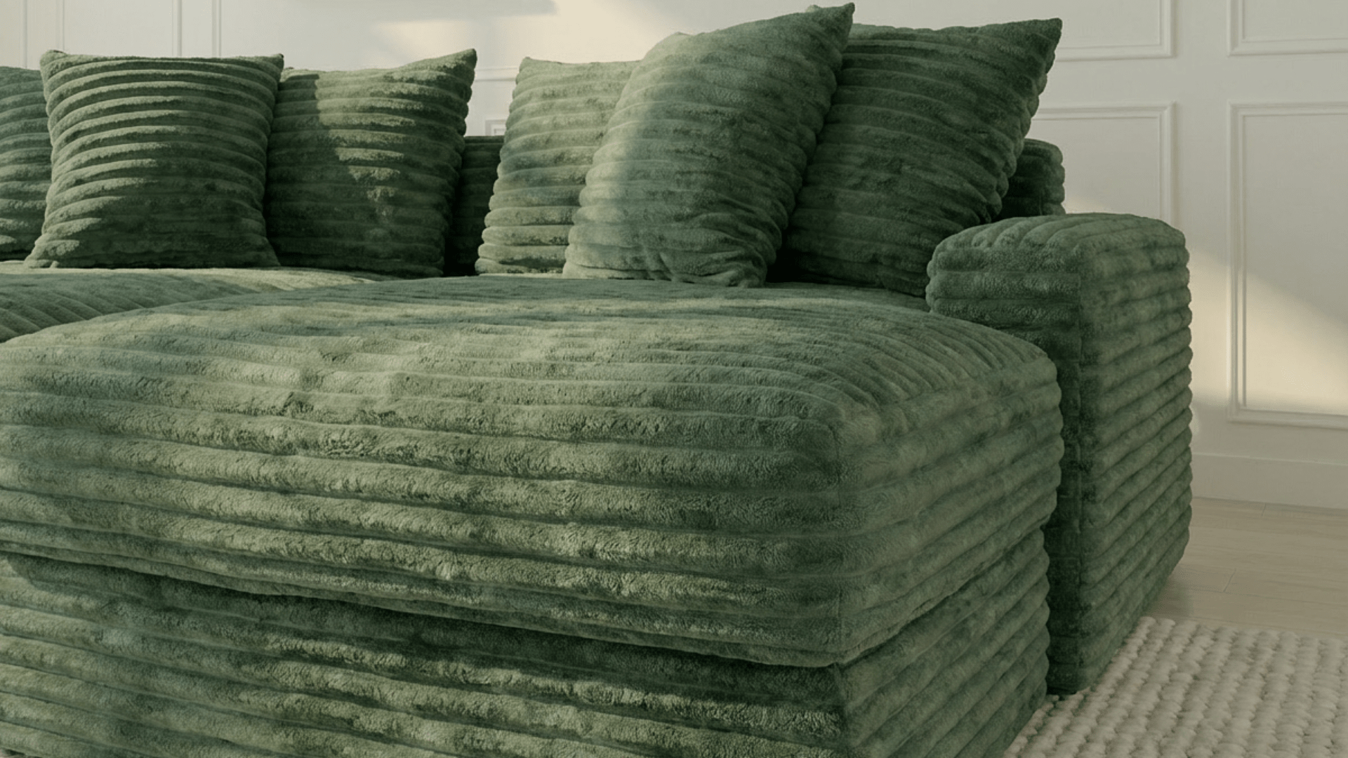 vert / L. 250 x l. 170 cm