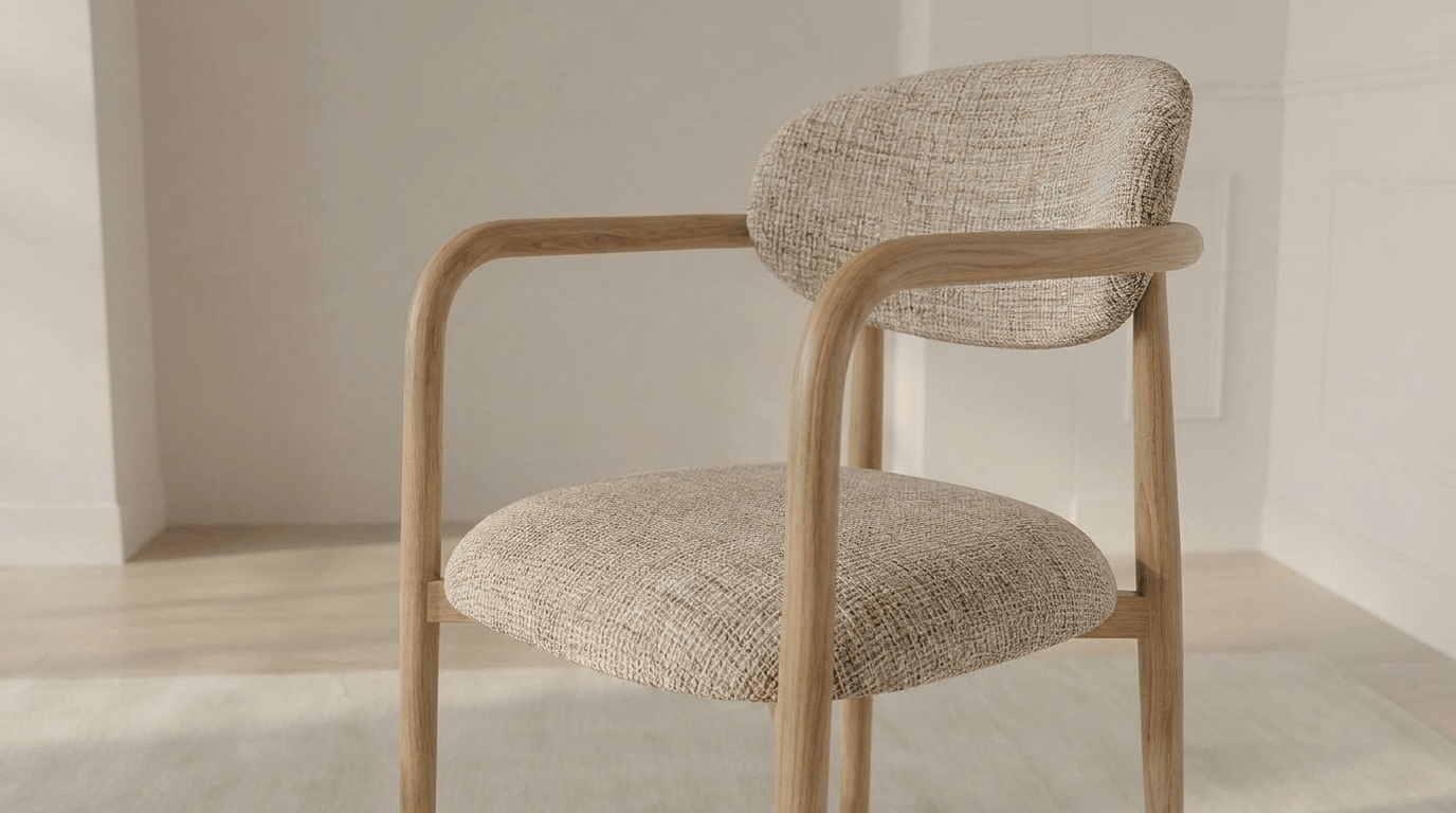 Chaise SAKE design avec accoudoirs - TRUST INDUSTRIE - Okura - 