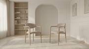 Chaise SAKE design avec accoudoirs - TRUST INDUSTRIE - Okura - 